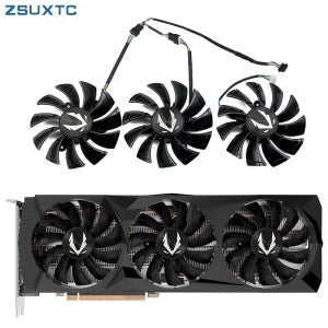 그래픽 카드 냉각 팬, ZOTAC GAMING GeForce RTX 2080 2070 2080 Ti AMP 익스트림 GPU 팬, GA92S2U RTX2080Ti, 87mm