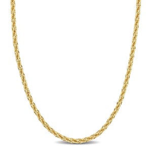 아무르 남성 14K 옐로우골드 인피니티 로프 체인 목걸이 JMS009188 14k 옐로우 골드 3mm Infinity Rope Chain Necklace In Y 134578642