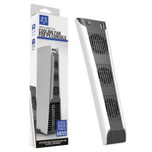 PS5 디스크 에디션용 수직 스탠드 디스플레이 게임 콘솔 팬(3개 팬 포함) USB 3.0 포트 조용한 냉각 시스템 게임 액세서리