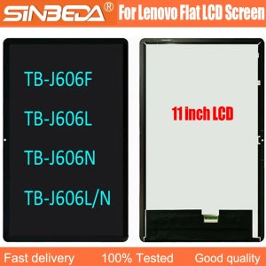 11인치 100% 테스트된 AAA+++ LCD 레노버 탭 P11/P11 플러스 TB-J606 lcd TB-J616 J606 J607 태블릿 디스플레이 터치 스크린 어셈블리