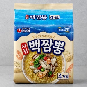 [농심] 사천백짬뽕 94g*4입