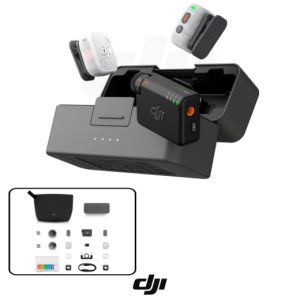 DJI Mic Mini 2S 마이크 미니 2S (2TX+1RX+Charging Case) 무선 마이크 스마트폰 송수신기
