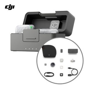 DJI Mic Mini 2S (1 TX + 1 모바일 RX + 충전 케이스),미니 무선 마이크 내부 레코딩 지원