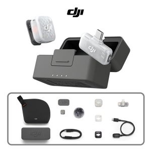 DJI 마이크 미니 2 S (Mic Mini 2S 1TX + 1모바일RX + 충전 케이스) 내부레코딩