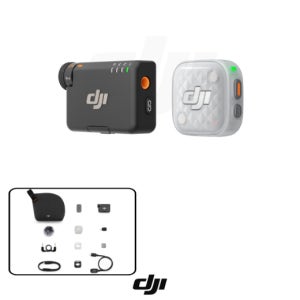 DJI Mic Mini 2S 마이크 미니 2S (1TX + 1RX) 무선 마이크 스마트폰 송수신기