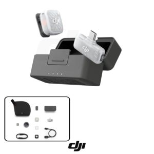 DJI Mic Mini 2S 마이크 미니 2S (1TX+1 Mobile RX+Charging Case) 무선 마이크 스마트폰 송수신기