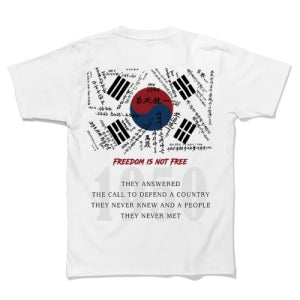 [메이드한멋] 1950 학도병 태극기 반팔 티셔츠 MH26-TS-11