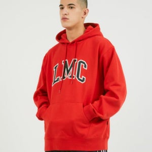 [엘엠씨] ARCH EDGE HOODIE red 0LM24CHD004RED