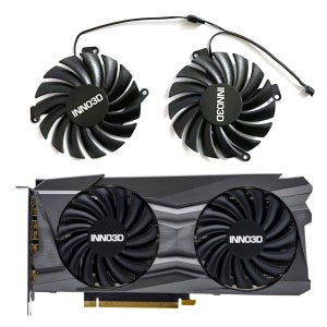 Inno3D GeForce RTX3070 RTX3060Ti RTX 3060 RTX3050 RTX2060 그래픽 카드용 85MM 4PIN CF-12915S RTX3050 3060TI