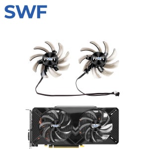 PALIT GeForce GTX 1660 Ti RTX 2060 2070 슈퍼 듀얼 비디오 카드 쿨러 팬용 85MM GA91S2U GTX 1660 냉각 팬