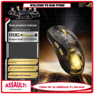 ROG 드래곤 스케일 2 익스트림 20주년 기념 무선 게이밍 마우스 3모드 경량 e스포츠 PC 마우스