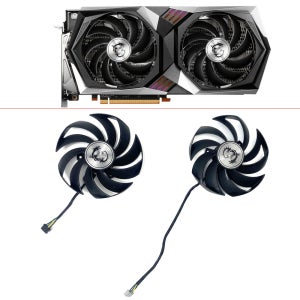 MSI GeForce RTX 3060 GAMING X GeForce RTX 3060 Ti GAMING X 8G LHR 비디오 카드 팬용 냉각 팬 95MM PLD10010B12HH