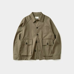 City Worker French Jacket (Khaki Gray)
