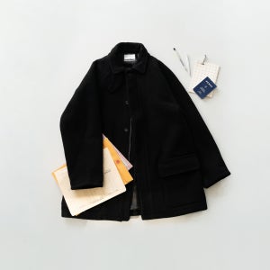 City Wool Half Coat - Black | A3 (XL)