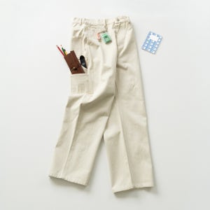 Heavy Cotton Carpenter Pants - Ecru | A1 (M)