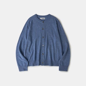 Light Wholegarments Cardigan (Blue)
