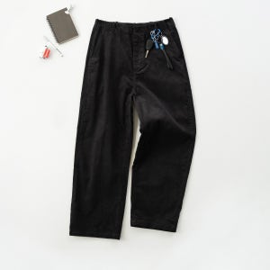 Corduroy Officer Chino Pants (Charcoal)