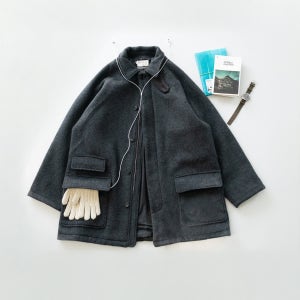 City Wool Half Coat - Charcoal | A2 (L)