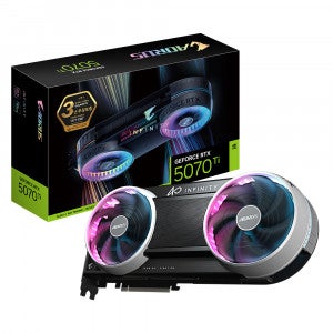 GIGABYTE AORUS 지포스 RTX 5070 Ti INFINITY D7 16GB 제이씨현