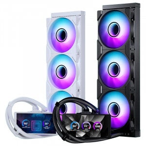 Phanteks GLACIER ONE 360M25 LCD  (화이트)