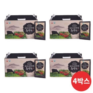 지리산 토종 마가목 흑염소 진액 프리미엄 4박스(4개월) TV상품