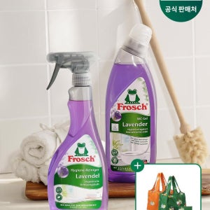 [욕실청소 SET] 프로쉬 독일 라벤더 욕실클리너 500ml+변기클리너 750ml(4종 택1) D68EXX00094