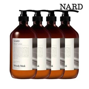 [부케가르니] [부케가르니] 히말라야 허브 나드 우디머스크향 바디로션 1000ml x4개