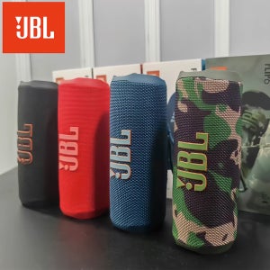 JBL Flip 6 블루투스 스피커 - 휴대용 IPX7 방수 야외 스테레오 베이스 음악 트랙(독립 트위터 포함)