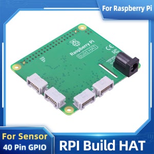 공식 라즈베리 파이 빌드 HAT 지원 모터 센서 40 핀, GPIO 확장 보드, 라즈베리 파이 4B 3B + 3B 제로 2 W