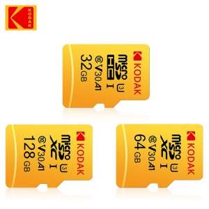 코닥 고속 메모리 카드 64GB 128GB 256GB 100MB/S 마이크로 SD 카드 UHS-1 Class10 TF 32GB 플래시 메모리 카드 저장장치
