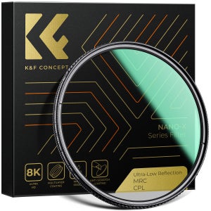 K&F Concept 77mm CPL 필터 67mm 82mm 초저반사 NANO-X 37mm 40.5mm 43mm 46mm 49mm 52mm 55mm 58mm 62mm 72mm 95
