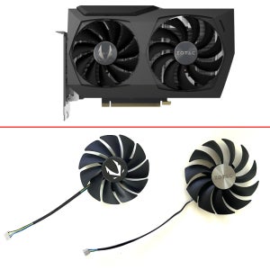 ZOTAC GeForce RTX 3070 Twin Edge RTX 3060 Twin Edge OC RTX 3060Ti 8G 100MM 89MM CF9015H12S 4IN 그래픽 카