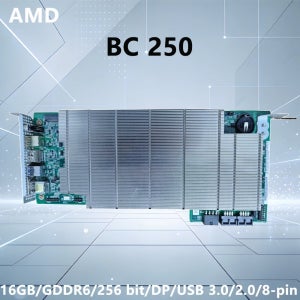 AMD BC 250 GPU 16GB GDDR6 그래픽 카드, 256비트 디스플레이포트, USB 3.0/2.0, RJ-45, 8핀 APU 지원, 데스크탑 PC용 마더보드