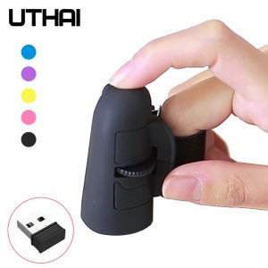 무선 USB 링 2.4G 무선 크리에이티브 손가락 레이지 마우스, 컴퓨터 휴대폰 태블릿 미니 블루투스 호환