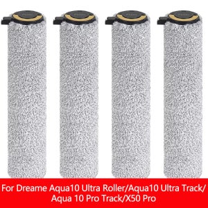 Dreame Aqua10 Ultra Roller/Aqua10 Ultra Track/Aqua 10 Pro Track/X50 Pro 로봇 진공 청소기용 롤러 걸레/롤러 브러시 천