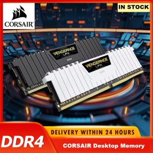 CORSAIR DDR4 RAM 데스크탑 메모리 Vengeance LPX 16GB 8GB 3200MHz 3600MHz Dimm 메모리아 램 PC4 게이밍 메모리 지원 마더보드