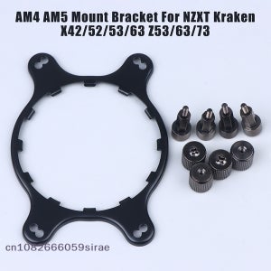 （CC44）AM4 AM5 마운트 브래킷 스터드 너트 키트 (NZXT Kraken X41 X42 X51 X52 X61 X62 X63 X72 X73 Z63 Z73 용)