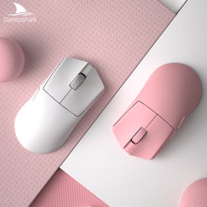 다모샤크 무선 게이밍 마우스 M2SE PAW3950 30K 센서 듀얼 8K 폴링 레이트 45g 초경량 2.4GHz RF/BT/유선 트라이 모드
