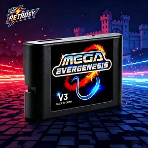 고급 MEGA MD V3 Pro 게임 카트리지 EDMD 3000 in 1 플래시카드 (SEGA Genesis Mage Drive 16비트 비디오 게임 콘솔용)