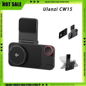 울란지 CW15 15W 무선 충전기 Qi2 고속 충전 스탠바이 지원 즉시 마그네틱 스냅 멀티미디어 스마트 다이얼 컨트롤 (스튜디오용)