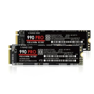 SSD 고속 990 PRO PCIe 4.0 NVMe 4.0 M.2 2280 1TB 2TB 4TB SSD 내장형 솔리드 스테이트 하드 드라이브 노트북 PC PS4용