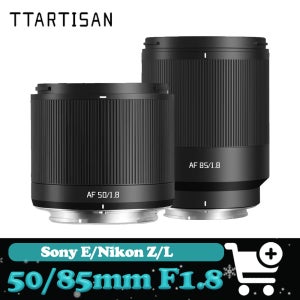 TTArtisan AF 50mm F1.8/ 85mm F1.8 Neo 풀프레임 자동 초점 렌즈, 소니 E, 니콘 Z, 라이카 L용 대구경 단렌즈
