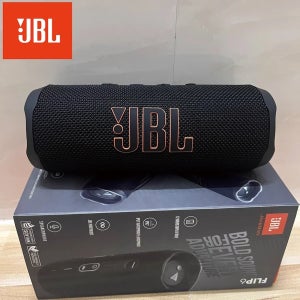 JBL Flip 6 휴대용 무선 블루투스 스피커 - 견고한 방수 기능과 향상된 사운드, 독립형 트위터 탑재