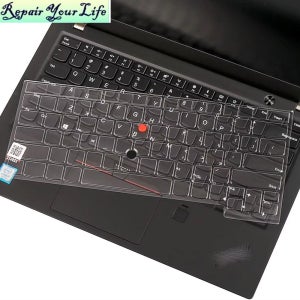 레노버 씽크패드 T480 T480S T490 T495 E480 E490 14인치용 키보드 스킨 커버 방진 필름 (씽크패드 P43s 실리콘 TPU 포함)