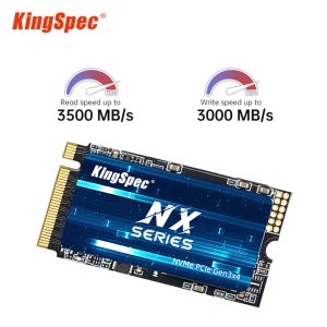 KingSpec PCIe 하드 드라이브 솔리드 스테이트 PCI-e 디스크 2242, 노트북 데스크탑용 SSD M2, 128GB, 256GB, 512GB, 1TB, NVMe, 120