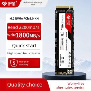 YIXIN SSD M.2 NVME 256GB 512GB M2 SSD 1TB 2TB SSD M.2 PCIe 3.0x4 내장형 솔리드 스테이트 드라이브 (노트북, 데스크탑, 게임 콘솔
