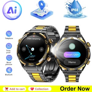 W90Pro 2026 GPS 스마트워치 1.43 HD AMOLED 900mAh 블루투스 5ATM 방수 스포츠 AI GPT 플래시라이트 탑재 남녀공용