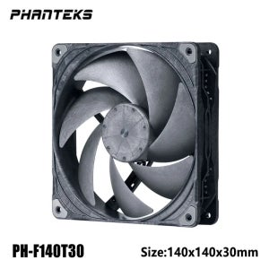 팬텍스 PH-F140T30 140cm 고압력 산업용 냉각 팬 베이포 베어링 4핀 PWM 온도 제어 저소음 팬
