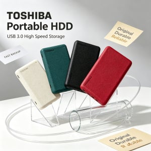 오리지널 도시바 V10 휴대용 외장 하드 드라이브 USB3.0 캔비오 어드밴스드 모바일 하드 디스크 노트북 컴퓨터 파일 저장 백업용