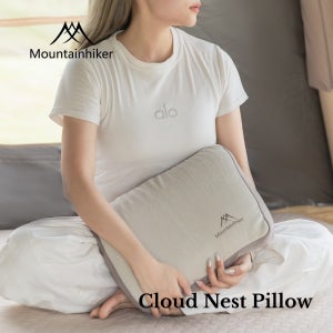 MOUNTAINHIKER 새로운 메모리폼 컴포트 스퀘어 베개 휴대용 야외 캠핑 여행 베개 캠핑 낮잠 베개 EasyStorage 베개